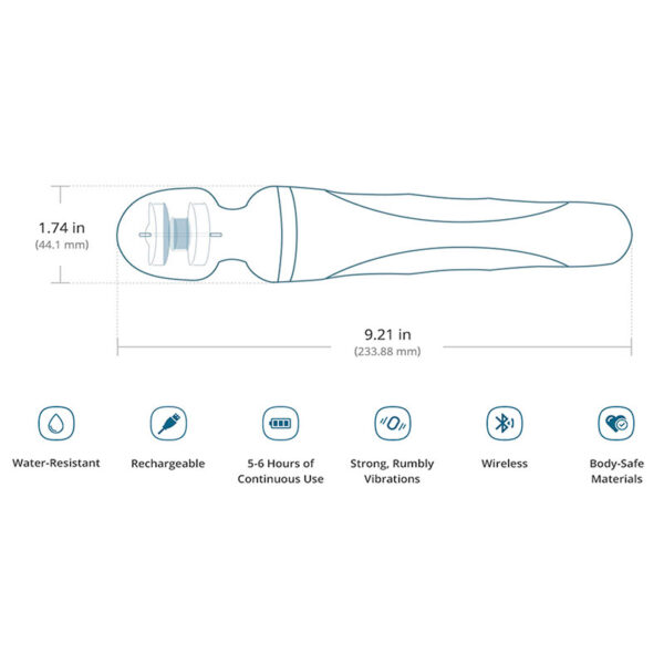 Lovense Domi 2 Hitachi Vibrador