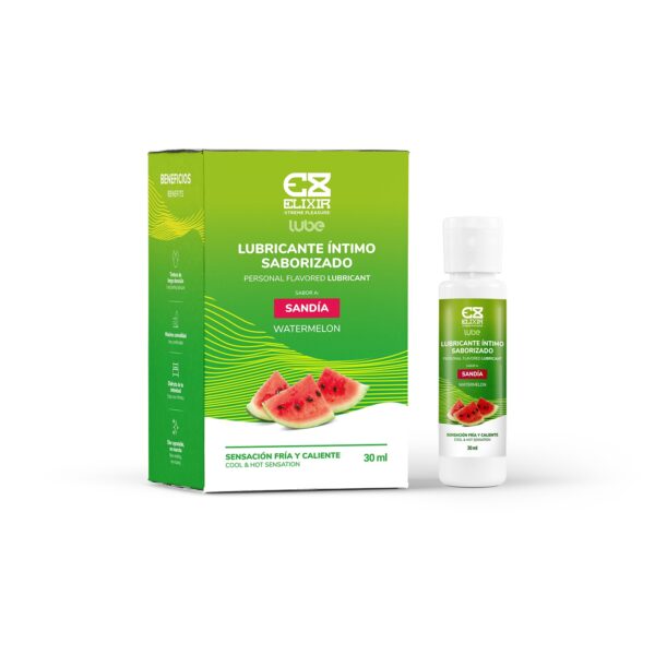 Lubricante Saborizado Sandía Elixir 30ml