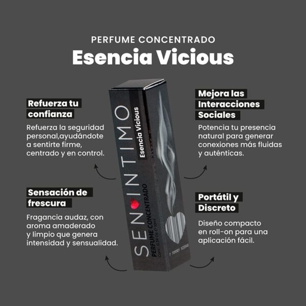 Perfume Infused Vicious X10ml Sen Íntimo