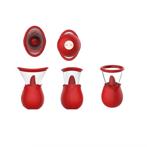 Rosa Lengua Con Succión Afrodita