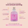 Aceite Love Sensual Warming X60ml Sen Íntimo
