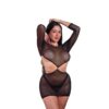 Vestido Velo Negro