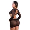 Vestido Velo Negro