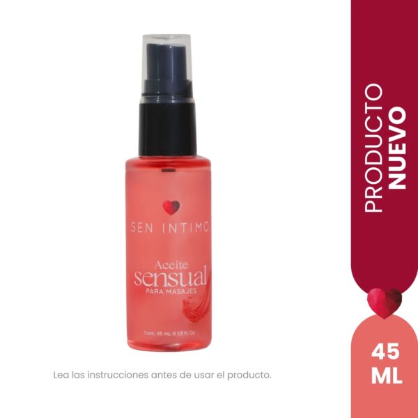 Aceite Sensual Para Masajes x45ml Sen Íntimo